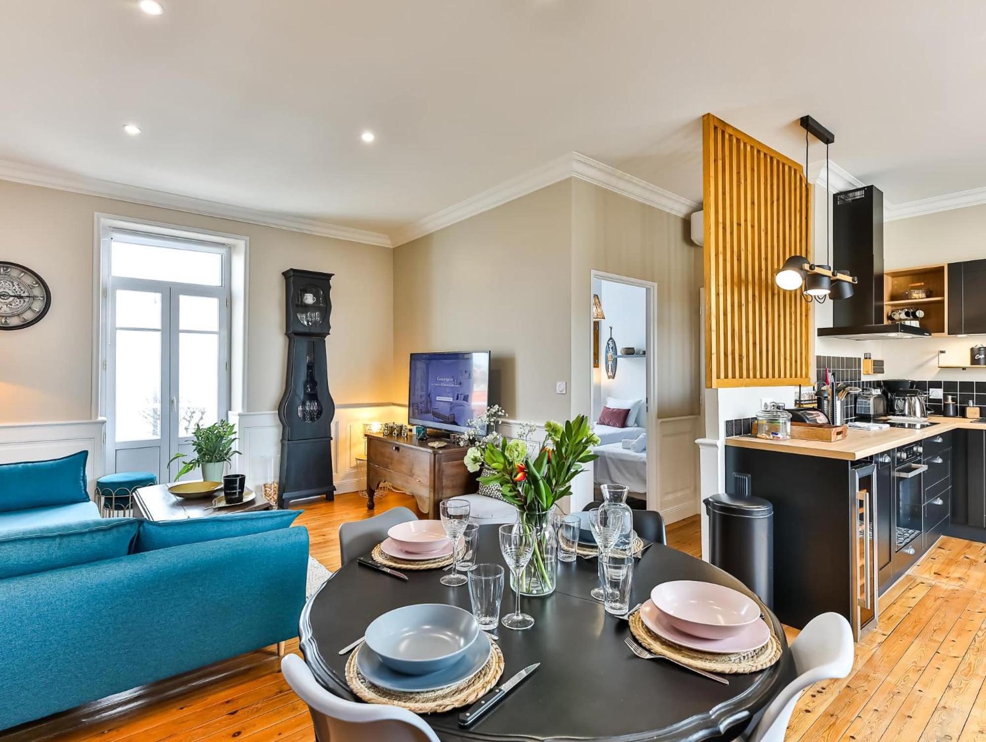 Chaleureux Logement-Centre Ville-Proche Gare-Plage Les Sables-dʼOlonne Εξωτερικό φωτογραφία